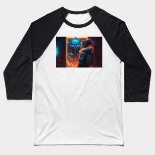 Cyberpunk art gallery Baseball T-Shirt